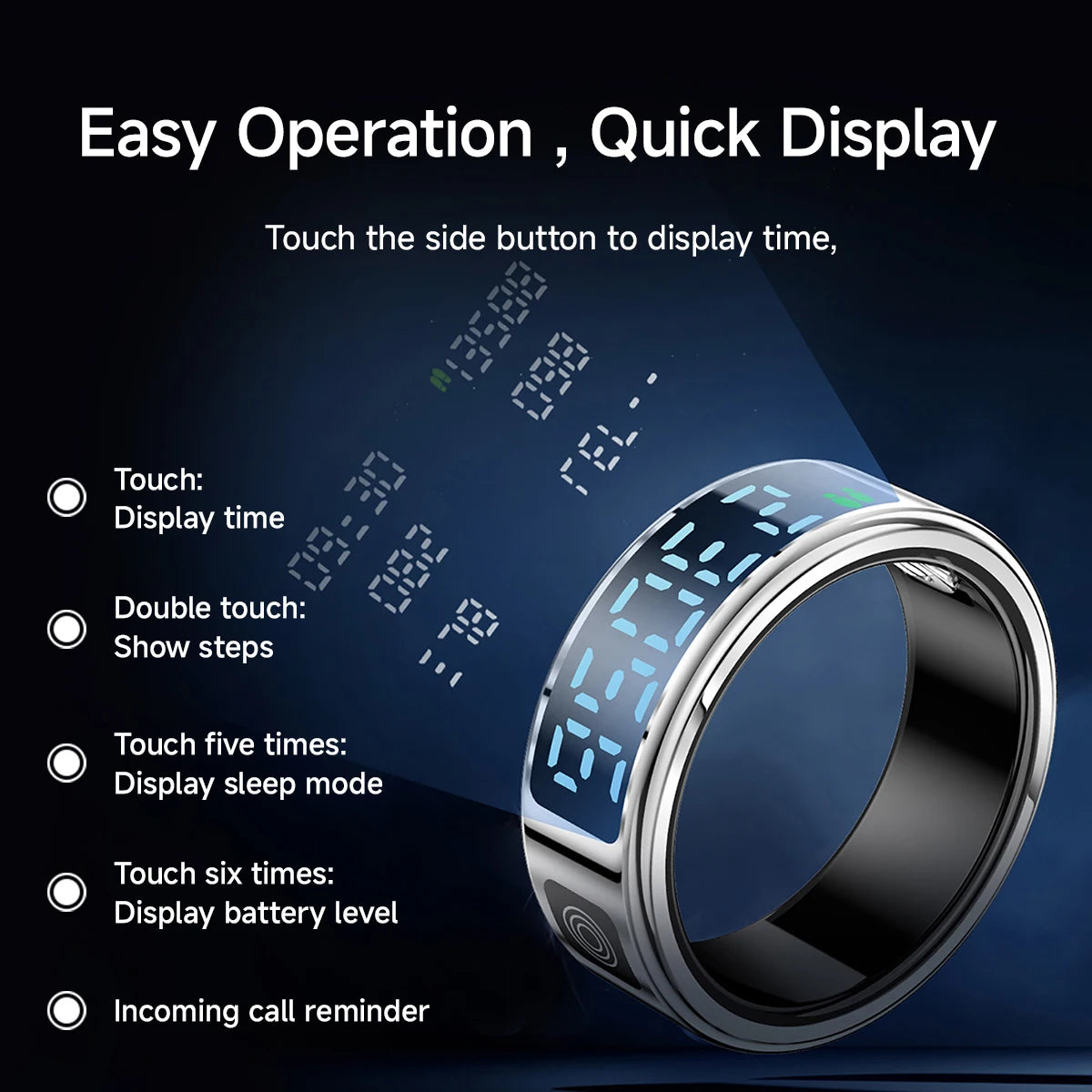 Eurolyx Opus AI Health Tracker Ring