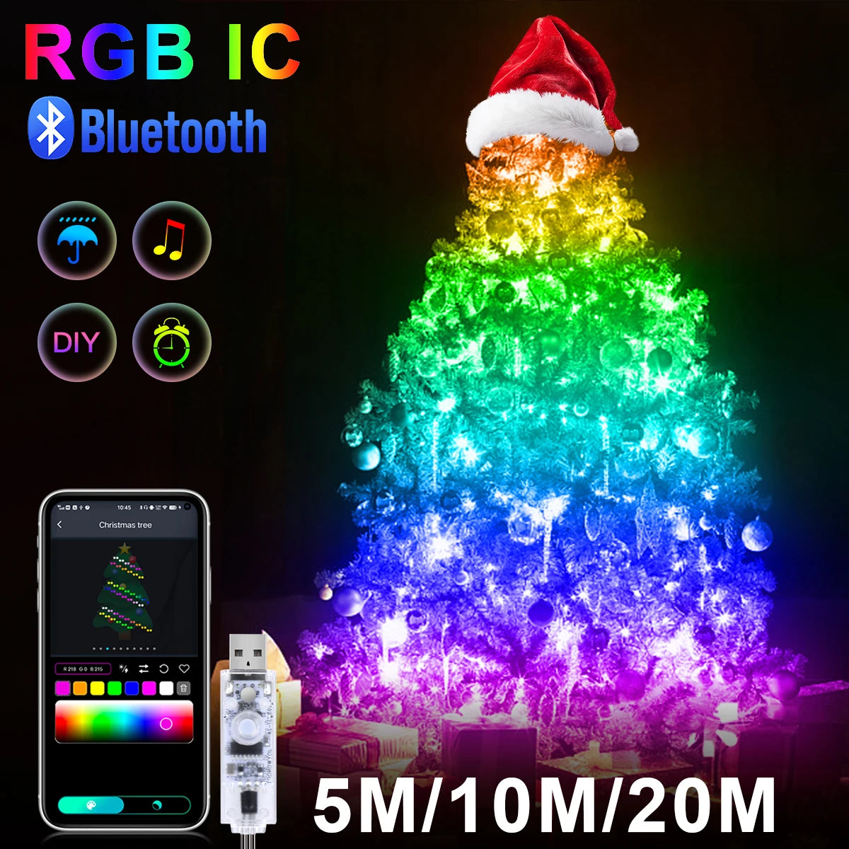 Bluetooth Christmas Lights